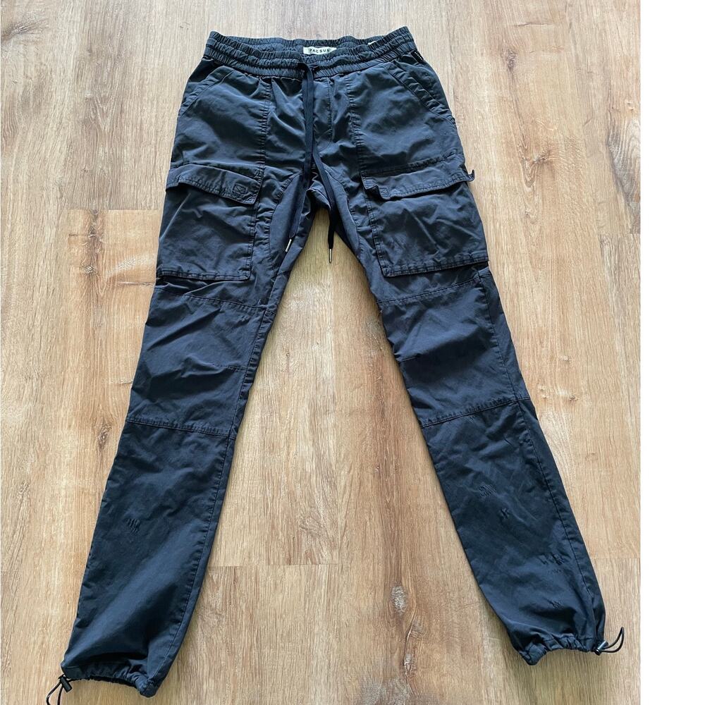 PacSun Black Jogger Sweatpants with Elastic Waist - Picture 3 of 9